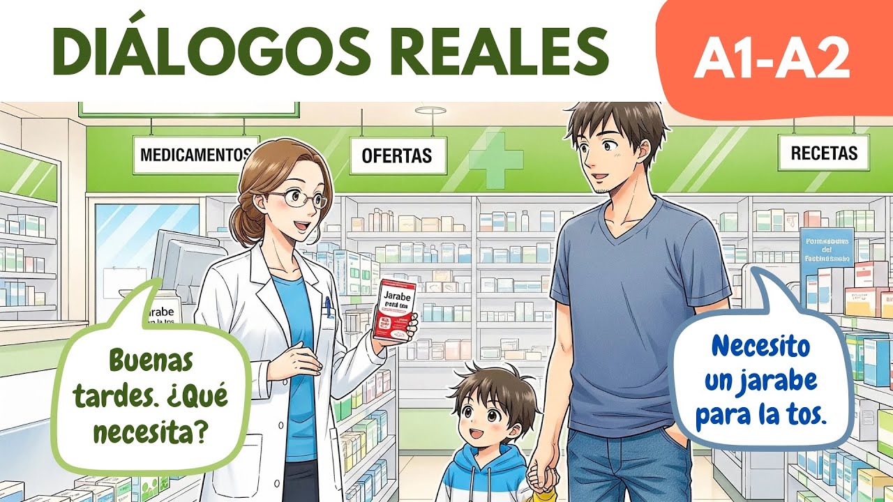 Habla Español Fácil 🏥💊 Conversaciones en el Médico, Farmacia y Urgencias  | Básico A1–A2