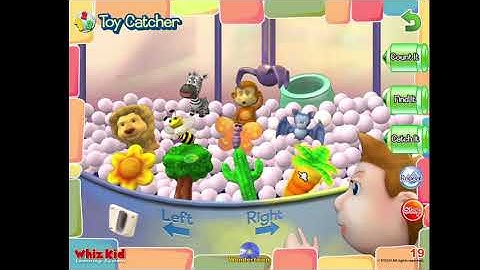 Toy Catcher VTech Whiz Kid Learning System WonderTown Gameplay