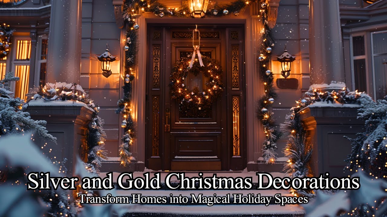 Top 10 Silver and Gold Christmas Decorations: Transform Homes into Magical Holiday Spaces