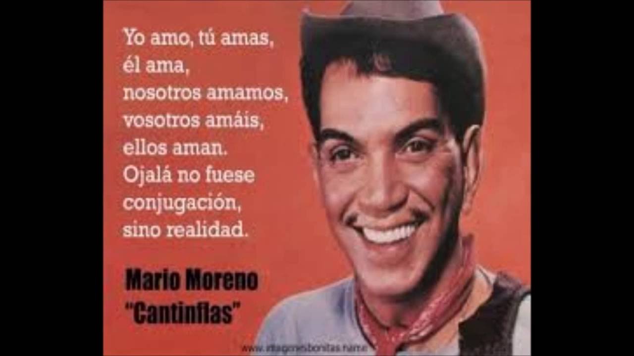 10 FRASES DE MARIO MORENO CANTINFLAS - YouTube