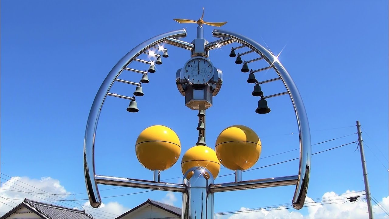 からくり復活】安芸 カリヨン時計 （一部故障） - YouTube