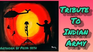 26 January 2021 painting/Tribute to INDIAN ARMY Painting/Independence day ||Republic day/26 January screenshot 3