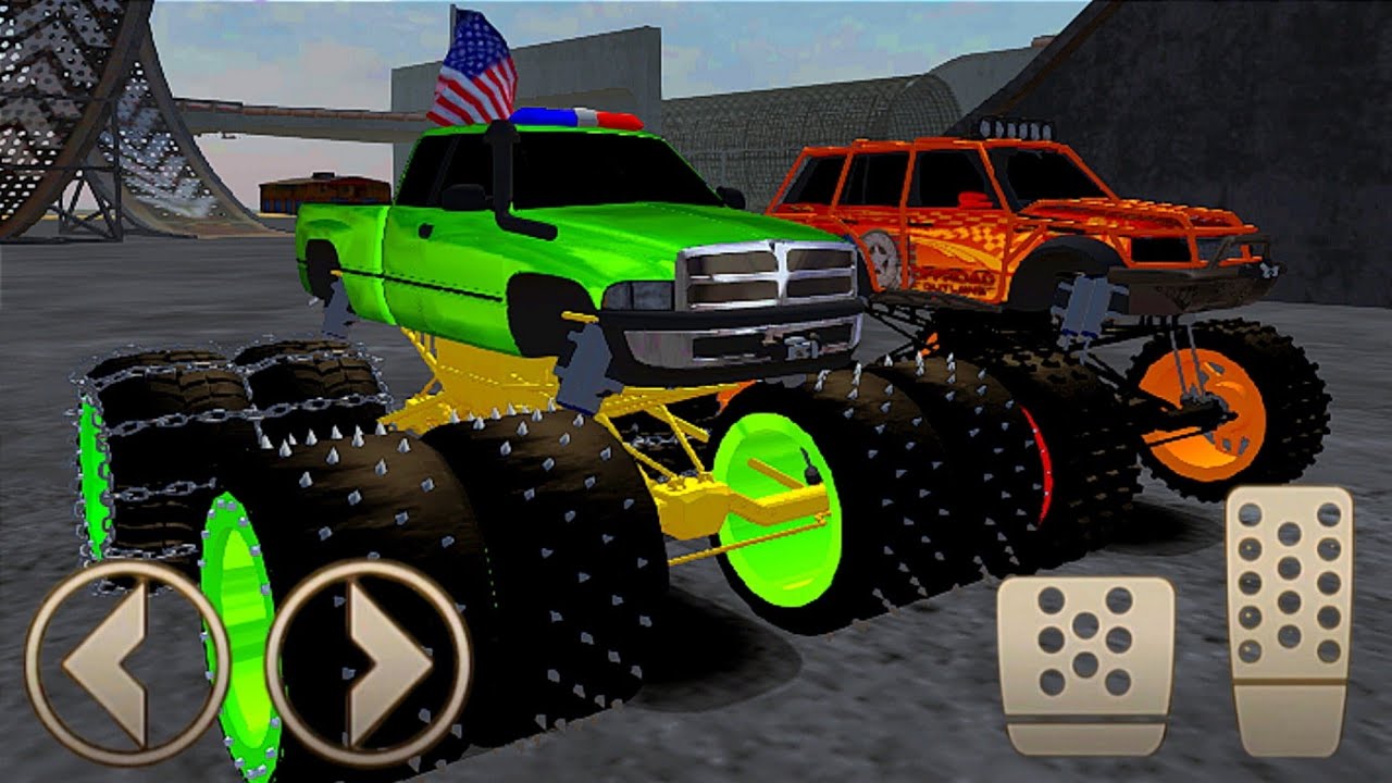 Part103/Offroad Outlaws Cheats/Android Gameplay Monster Truck Simülasyon Game