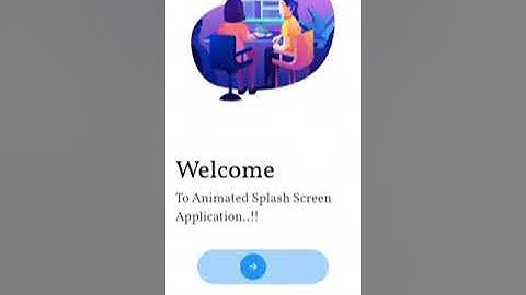Animated Splash Screen In flutter