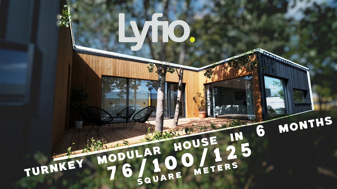 Lyfio.eu - a turnkey, modular house in 6 months