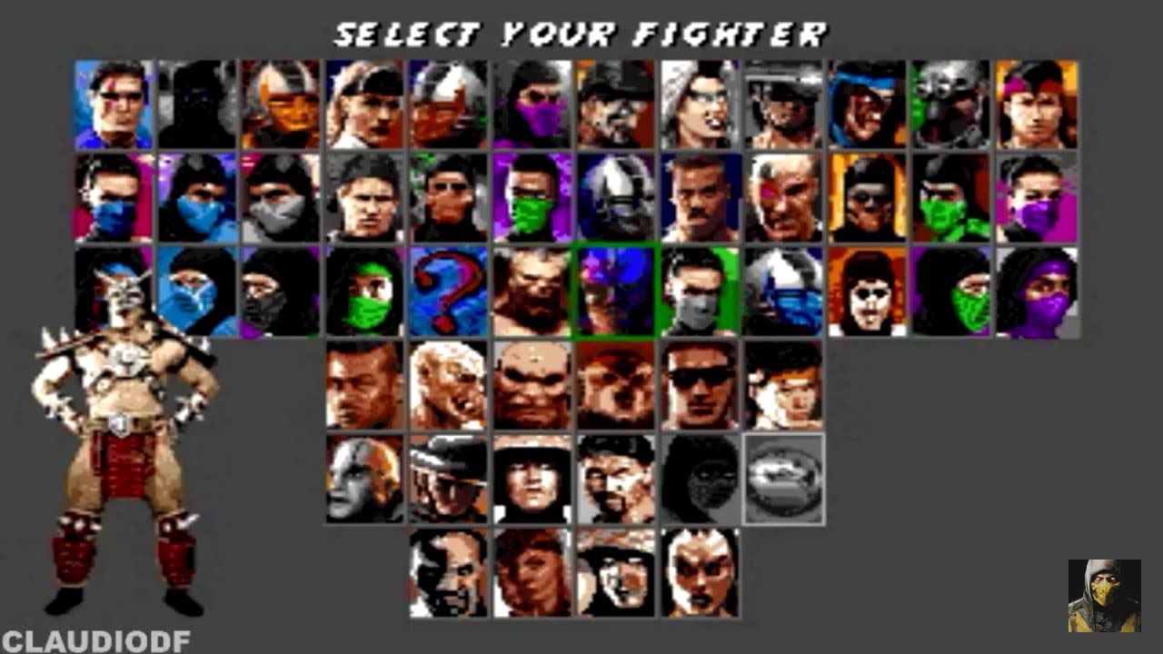 MKKomplete - Ultimate Mortal Kombat Trilogy - Move List/Cheats - Universal  - Sega Genesis (ROM Hack Ver. 23)