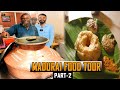 Vegeterian food options near meenakshi temple  madurai food tour part 2  indian street food 