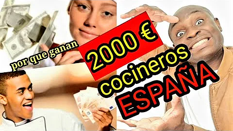 ¿Cuánto gana un cocinero en España 2020?