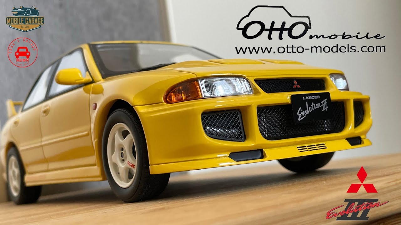 1:18 OttOmobile Mitsubishi Lancer Evolution III 三菱三代路荀- YouTube