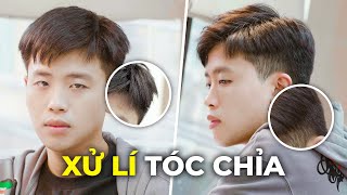 Giúp bạn quên đi mái tóc luộm thuộm với kiểu tóc 64 nam