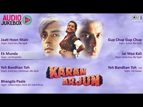 Karan Arjun | Audio Jukebox | Shahrukh, Salman, Kajol, Mamta  Rajesh Roshan |  Nonstop Songs |