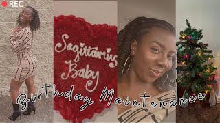 IT’S SAG SEASONNN🤘🏾 birthday prep, hair braiding, Fashion Nova Haul, &amp; nails