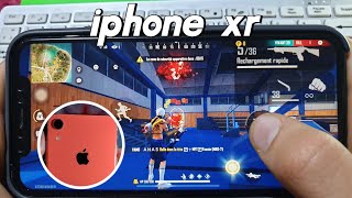 تجربة هاتف iphone xr free fire 2022 😱