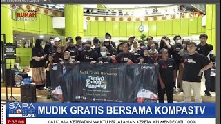 Mudik Gratis Bersama KompasTV  Di Lebaran 2024