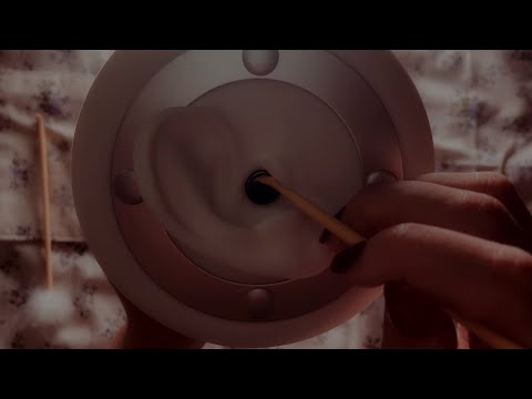 바스락⚡ 굵은 귀지를 공략하는 나무귀이개 귀청소. [토킹ㅣ딱딱한귀지ㅣ귀청소ASMR]