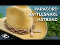 🐍 Make a Rattlesnake Hatband with Paracord!