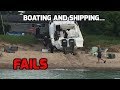 Boating and shipping fails (compilation) Cazy moments on the water!