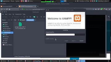 how to install XAMPP on Parrot OS