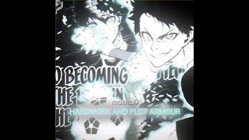 Isagi Plot Armour 🥶 | #trending #edit #bluelock #isagiyoichi #viral #manga