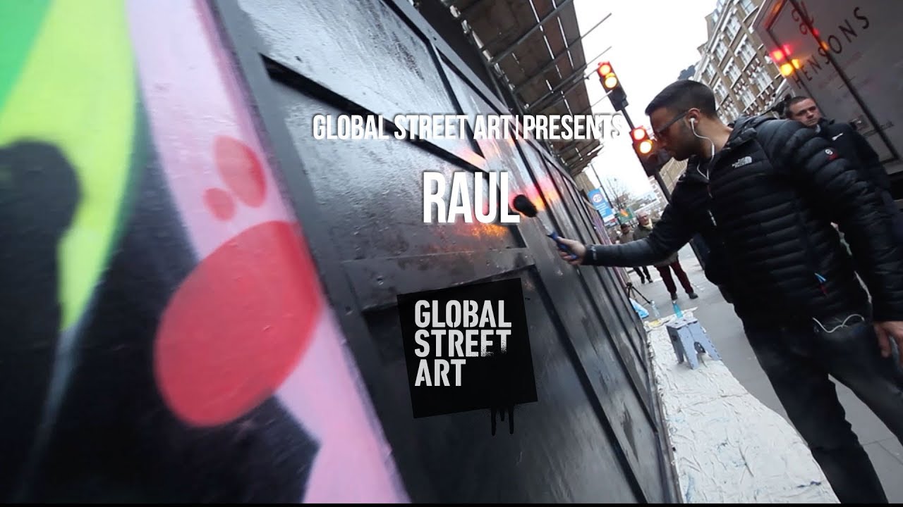 Global Street Art Walls Project RAUL33 YouTube