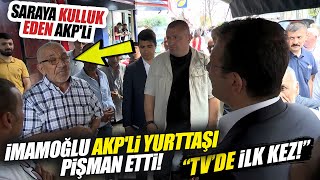 Ekrem İmamoğlu Akpli Vatandaşın Soru Sorduğuna Pişman Etti