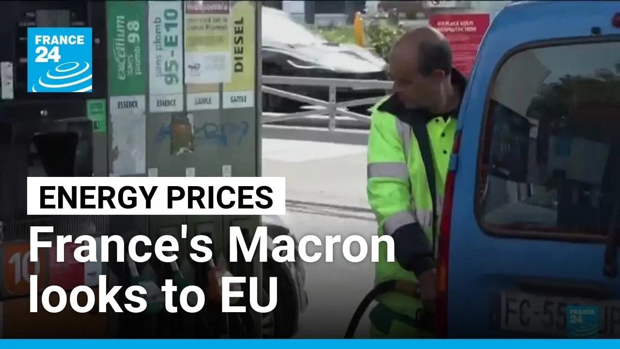 Macron calls on EU to tackle soaring energy prices • FRANCE 24 English