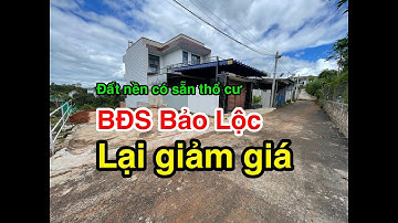 Lại giảm giá / Đất ngộp Bảo Lộc. Nền biệt thự, có sẵn thổ cư tại Phường 2 TP Bảo Lộc.