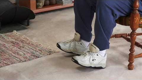 Home Activity Program Level 1.1 Sitting (Toe and Heel Lifts) - Farsi