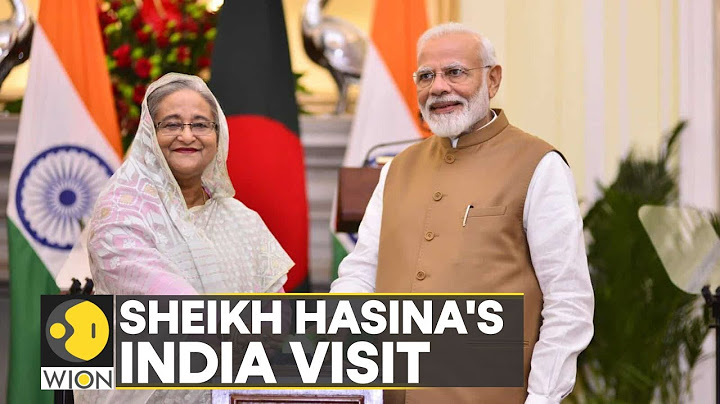 India: Bangladesh PM arrives in Delhi, embarks on a four-day visit | Latest World News | WION