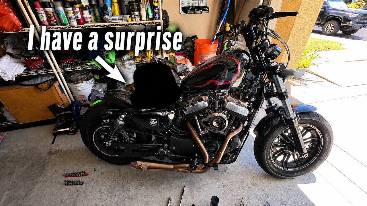 Fixing My Harley Back to How It Was - YouTube