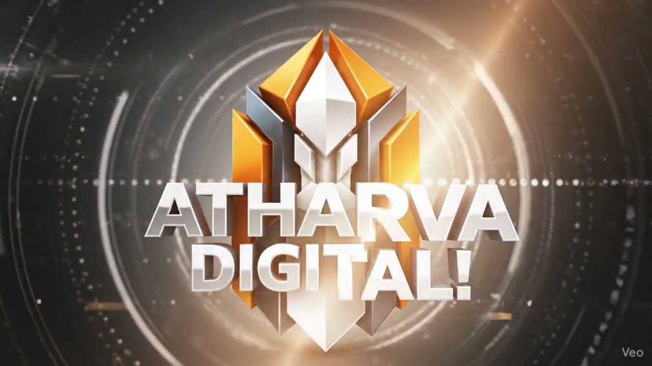 Cinematic Digital Intro: High-Tech Corporate Logo Animation