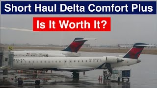 Delta Comfort Plus (Short Haul) Review / CRJ900 / DTW-IND