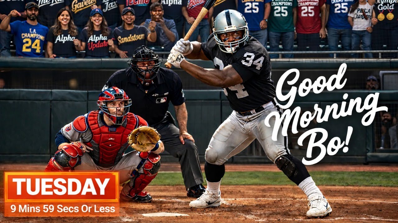 Bo Jackson Battle Arena Tuesday Show | Good Morning Bo! 9 Minute Edition