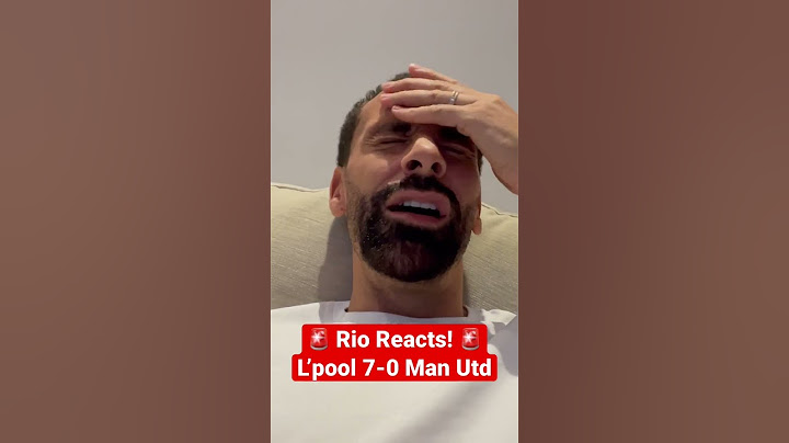 🫣Rio gave his verdict and views on MUFC’s humiliating 7-0 thrashing by L’pool #five #rioferdinand