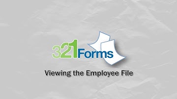 321Forms Product Demo Series - Viewing Employee File