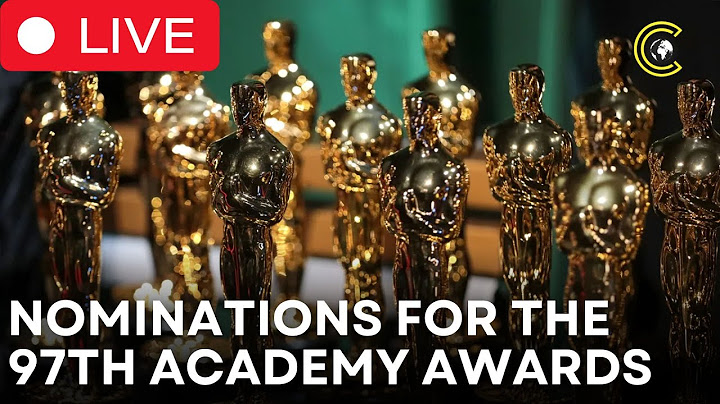 LIVE |  Announcement of the Nominations of the 97th Academy Awards | CLRCUT
