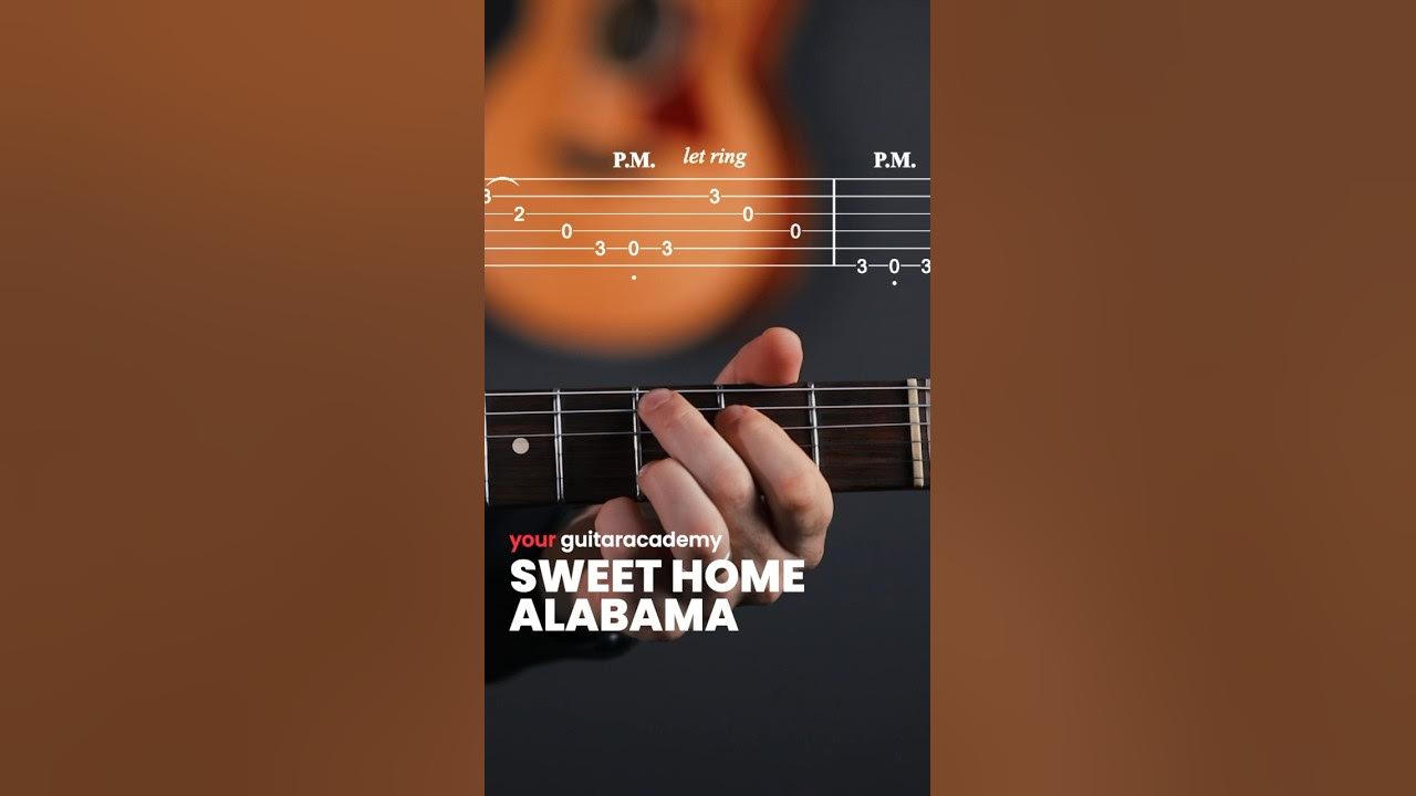 Sweet Home Alabama - Lynyrd Skynyrd #guitarlesson Sweet Home Alabama - Lynyrd Skynyrd #guitarlesson