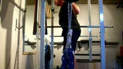 Dynamic Effort Box Squats 315x2 +3 Chains