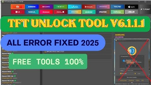 How To Download TFT Unlock Tool & Install | TFT Latest Version 2025 Fixing TFT Tool Errors Solve