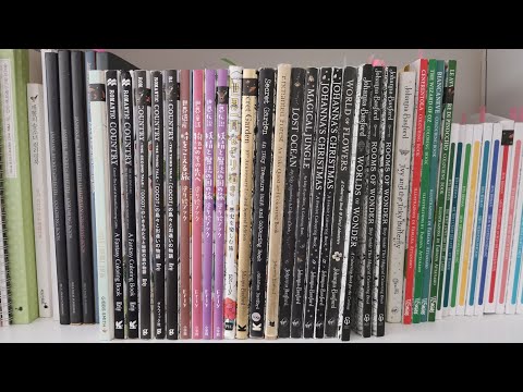 Colouring Book Collection x Completed Pages ~ Part 2