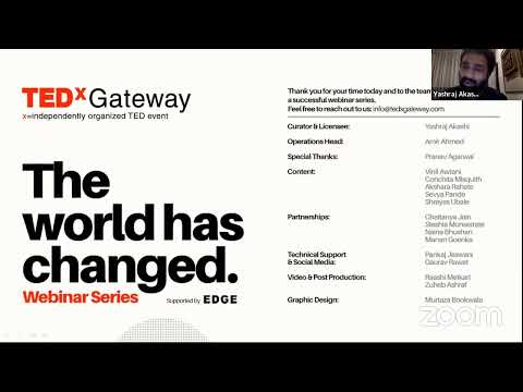 LIVE: TEDxGateway Webinar: Sparsh Shah & Lydian Nadhaswaram : World Music Day