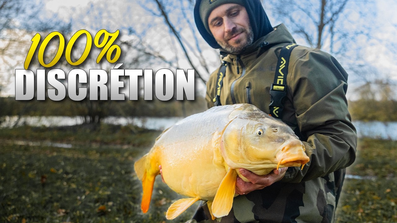 DISCRÉTION : LA CLÉ DE LA PÊCHE EN SAISON FROIDE