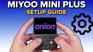 MIYOO MINI PLUS Ultimate Setup Guide - OnionOS, Roms, Box Art and Tweaks