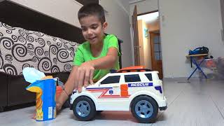 Another Andrey plays with cars and how the policeman catches a thief.