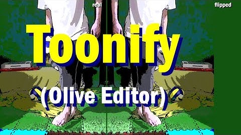 Testing Toonify Effect Of Olive Editor #shorts
