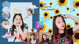 EASY AESTHETICS EFFECT & SUNFLOWER BACKGROUND EFFECT |Change Background screenshot 4