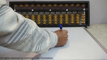 Topic: Single Digit Multiplication on Abacus, Project: MEP- ITC MISSION SUNEHRA KAL