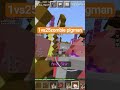 1vs25 zombie pigman #minecraft #shorts