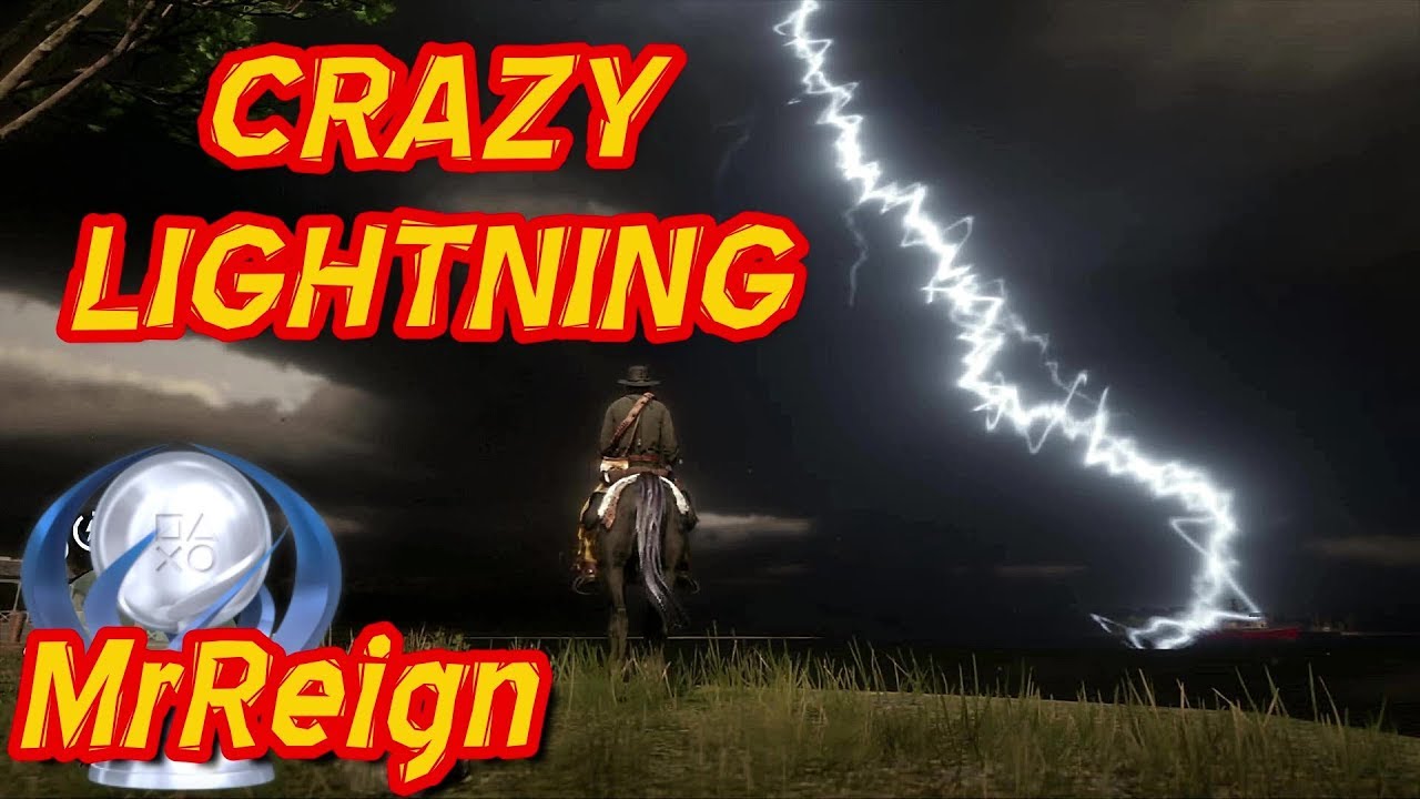 Red Dead Redemption 2 - Ultimate Lightning Compilation - Crazy Lightning Strikes & Storms
