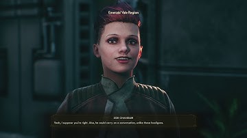 The Outer Worlds - A Few Kindred Spirits: Convince Zoe Chandler To Return Dialogue Choices (2019)